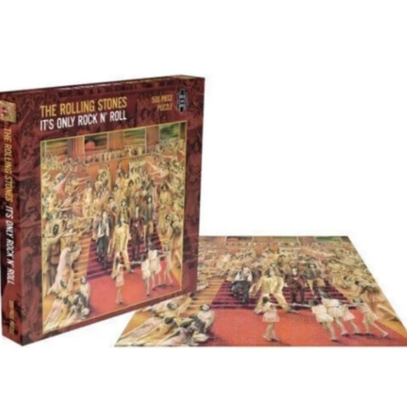the Rolling Stones Games Rolling Stones Jigsaw Puzzle Its Only Rock